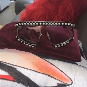 Gucci Shield sunglasses